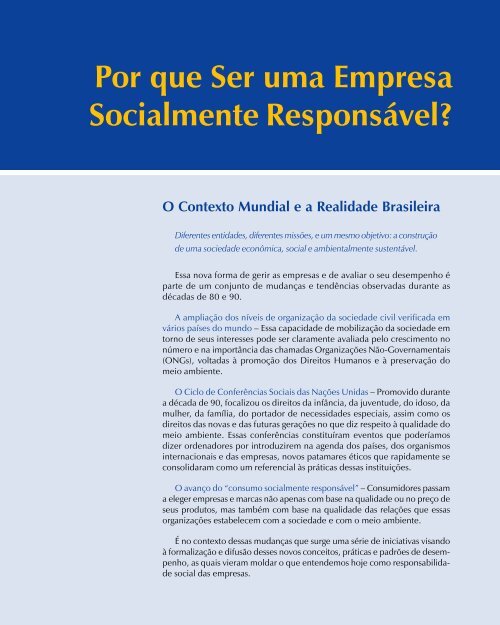 Responsabilidade Social Empresarial - CNI