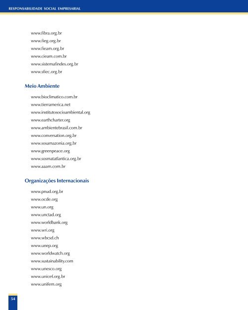 Responsabilidade Social Empresarial - CNI