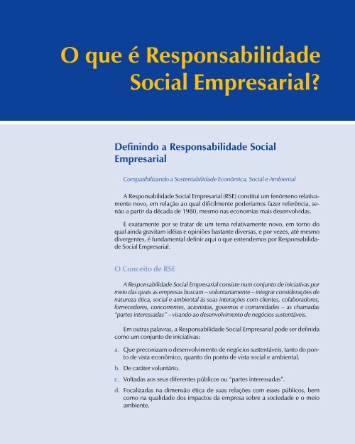 Responsabilidade Social Empresarial - CNI