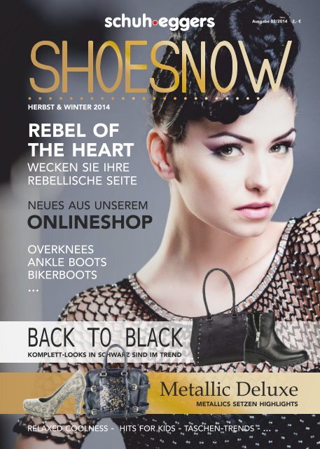 Shoesnow - Kundenmagazin 2 Herbst/Winter 2014