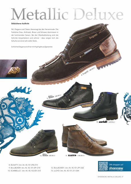 Shoesnow - Kundenmagazin 2 Herbst/Winter 2014