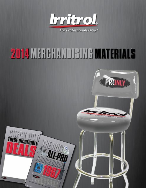 marketing support materials catalog - Irritrol