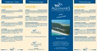 Aktuellen Preise für 2012 (PDF) - Aquamaris Strandresidenz Rügen