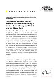 Gregor Wolf wechselt von der Schober Unternehmensleitung in die ...