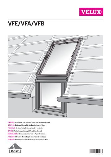 Gevelelement - type VFE/VFA/VFB - Velux