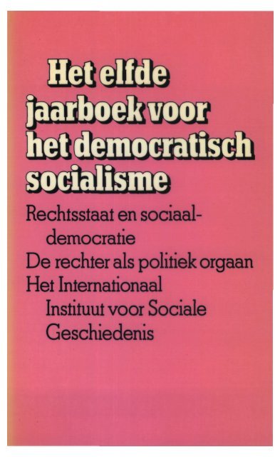 Download de pdf van het jaarboek. - Wiardi Beckman Stichting