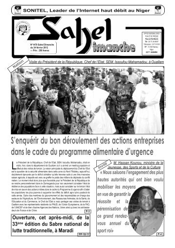 Sahel Dimanche - Nigerdiaspora