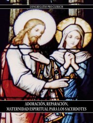 adoraciÃ³n, reparaciÃ³n, maternidad espiritual para ... - Regnum Mariae