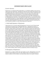 HYPERTENSION SPECIALIST - American Society of Hypertension