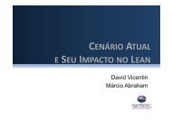 CenÃ¡rio Atual e seu Impacto no Lean - Setec Consulting Group