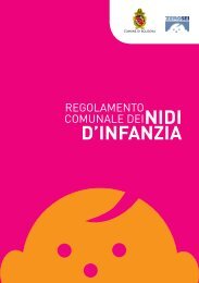 Regolamento comunale dei nidi d'infanzia - Comune di Bologna