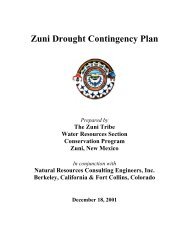 Zuni Drought Contingency Plan - the National Drought Mitigation ...