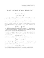 On the Compound Poisson Distribution. Acta Sci. Math. - Rutcor