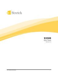 Data Sheet - Stretch Inc