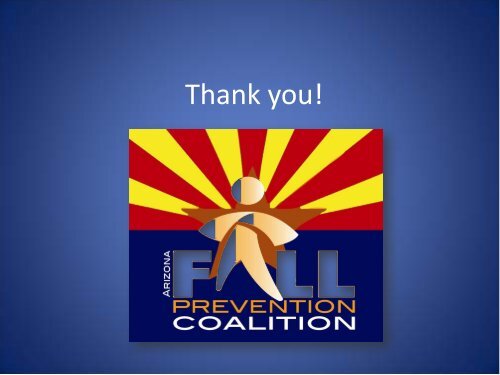 Falls A Serious Safety Concern for Older Arizonans - Maricopa ...