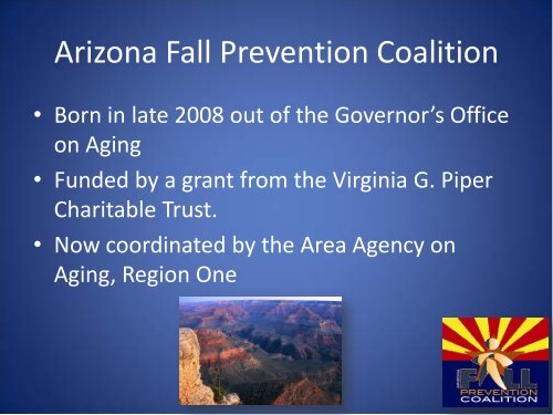 Falls A Serious Safety Concern for Older Arizonans - Maricopa ...