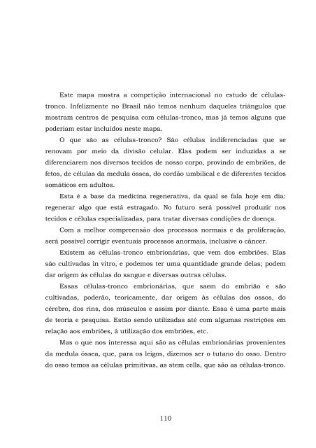 ComissÃ£o Especial sobre a pesquisa das CÃ©lulas-Tronco