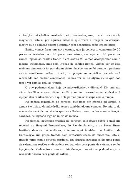 ComissÃ£o Especial sobre a pesquisa das CÃ©lulas-Tronco