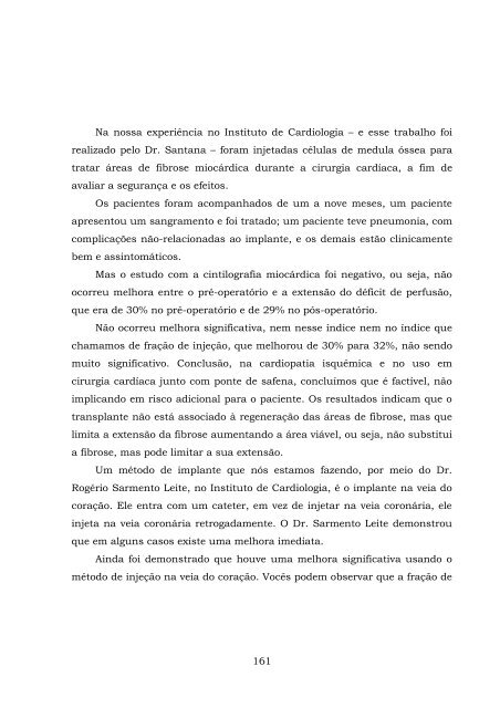 ComissÃ£o Especial sobre a pesquisa das CÃ©lulas-Tronco