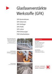 GFK-Produktmappe last - Arthur Krüger