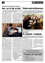 kwiecien 2011 - numer gazety 04-11 - Ozimek, UrzÄd Miasta i Gminy