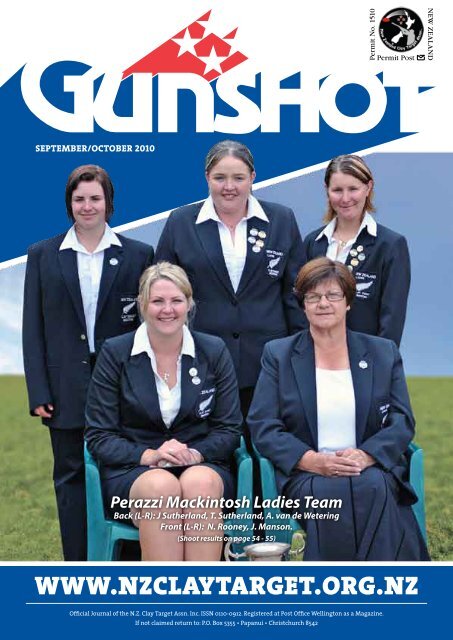 September-October 2010 - New Zealand Clay Target Association