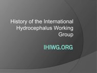 Definition and Classification of Hydrocephalus - International ...