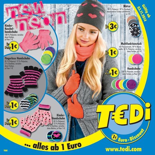 TEDI - new neon - 29.10.2014 - DE