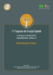 11Âº Congresso de Cirurgia Espinhal