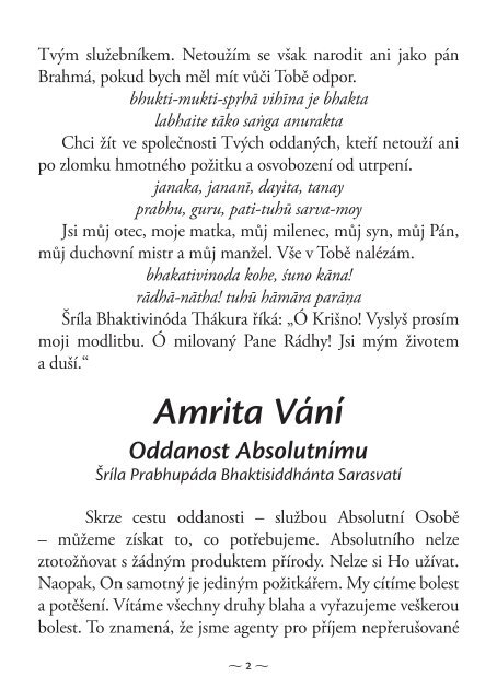 Gaura VÃ¡nÃ­ Ãºnor 2013 - Sri Sri Radha Govinda Mandir