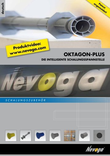 OKTAGON-PLUS - Die intelligente Schalungsspannstelle - Nevoga