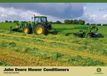 Mower Conditioner Brochure - John Deere