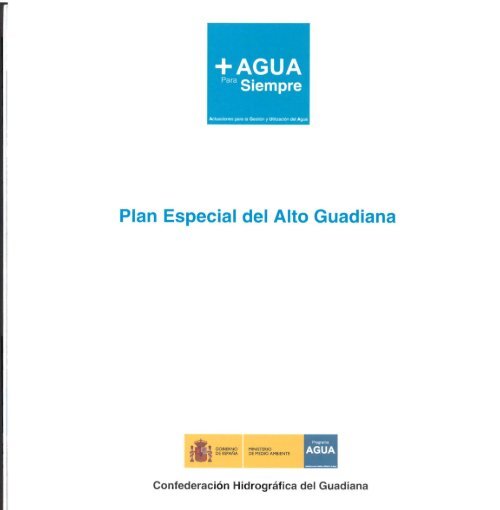 Plan Especial del Alto Guadiana