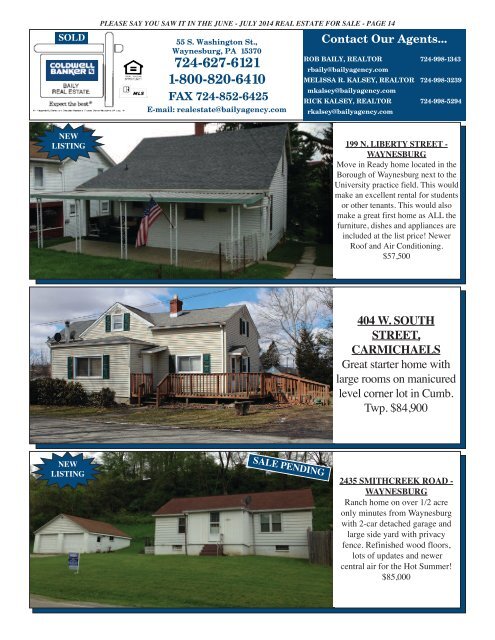 coldwell banker baily - Youngspublishing.com