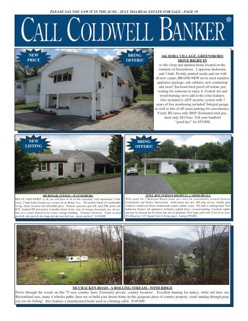 coldwell banker baily - Youngspublishing.com