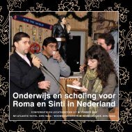 Onderwijs en scholing voor Roma en Sinti in Nederland - verslag ...