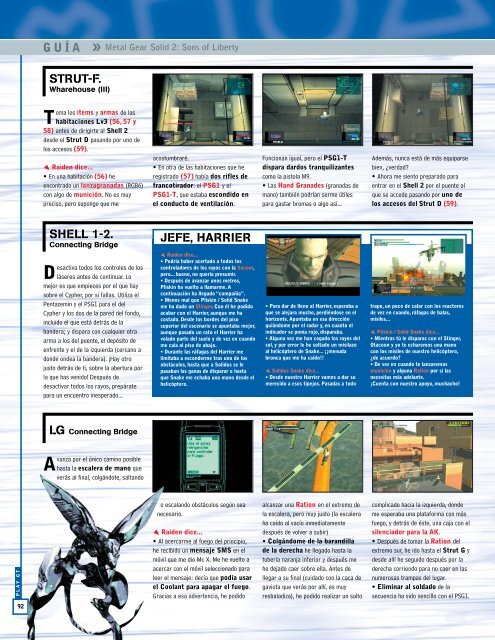 Descargar Metal Gear Solid 2 - Mundo Manuales