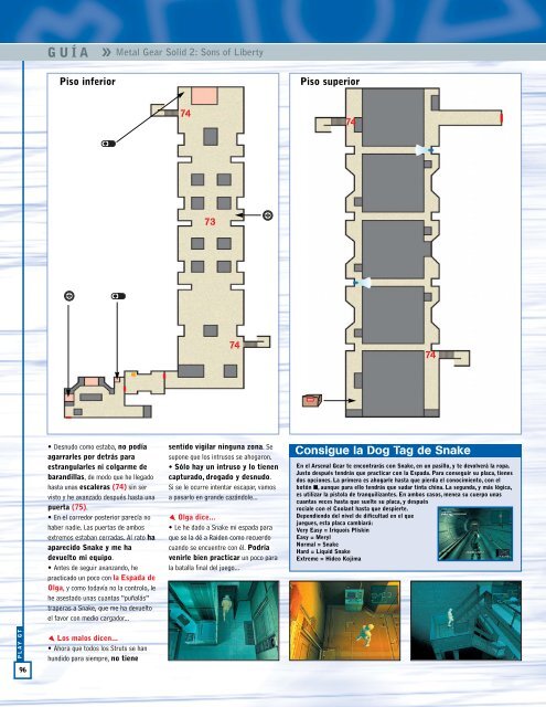 Descargar Metal Gear Solid 2 - Mundo Manuales