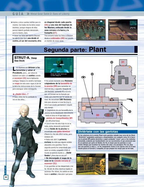 Descargar Metal Gear Solid 2 - Mundo Manuales