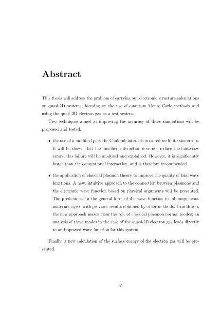 My PhD thesis - Condensed Matter Theory - Imperial College London