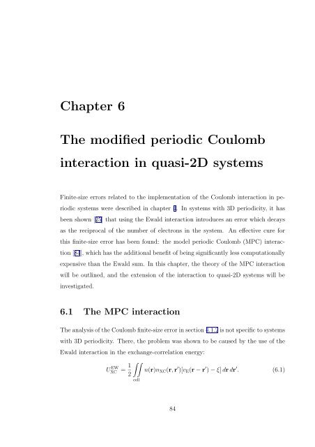 My PhD thesis - Condensed Matter Theory - Imperial College London