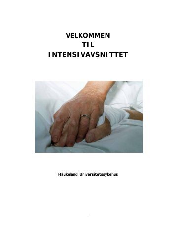 Velkommen til Intensiv - Helse Bergen