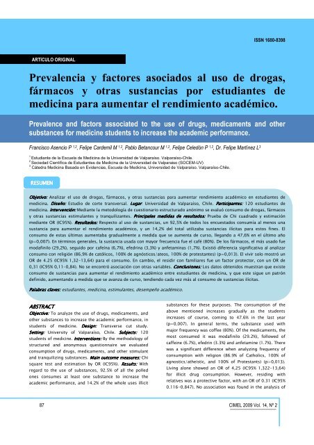02 AO CIMEL 2009-2 Prevalencia y factores asociados al uso de ...