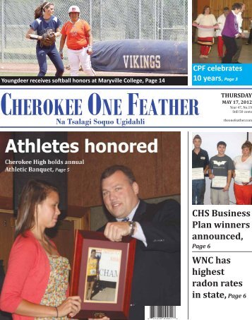 May 17, 2012 - The Cherokee One Feather