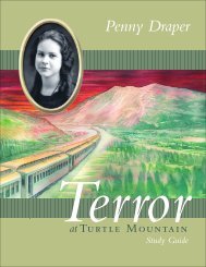 Terror at Turtle Mountain Study Guide - Coteau Books