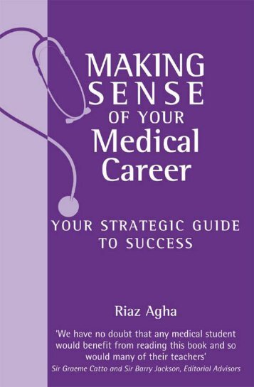 Making Sense of Your Medical Career