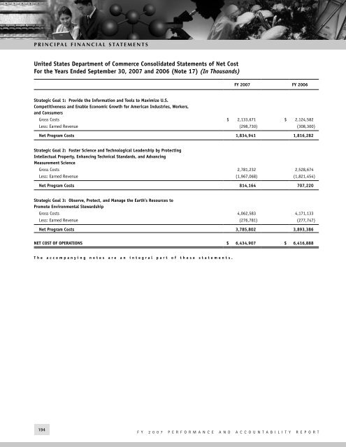 United States DEPARTMENT of Commerce