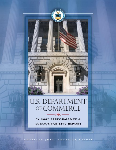 United States DEPARTMENT of Commerce