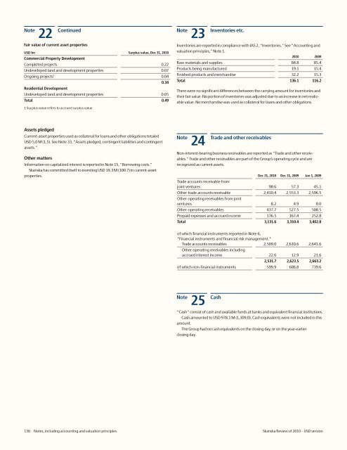 Review of 2010 â USD version - Skanska