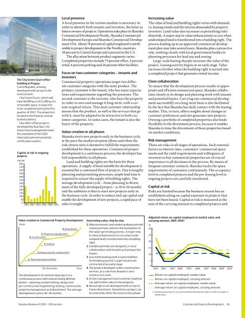 Review of 2010 â USD version - Skanska